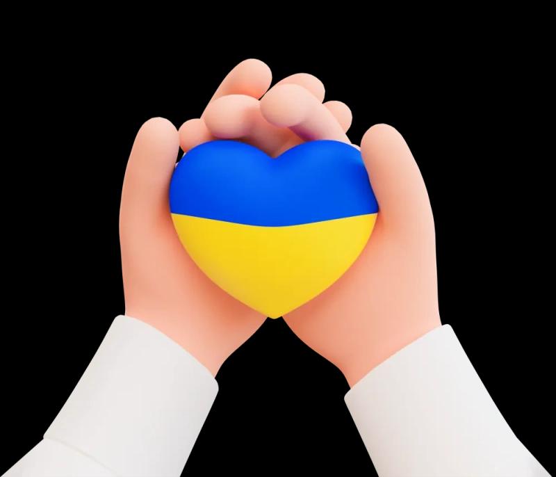 Picture of Ukraine heart